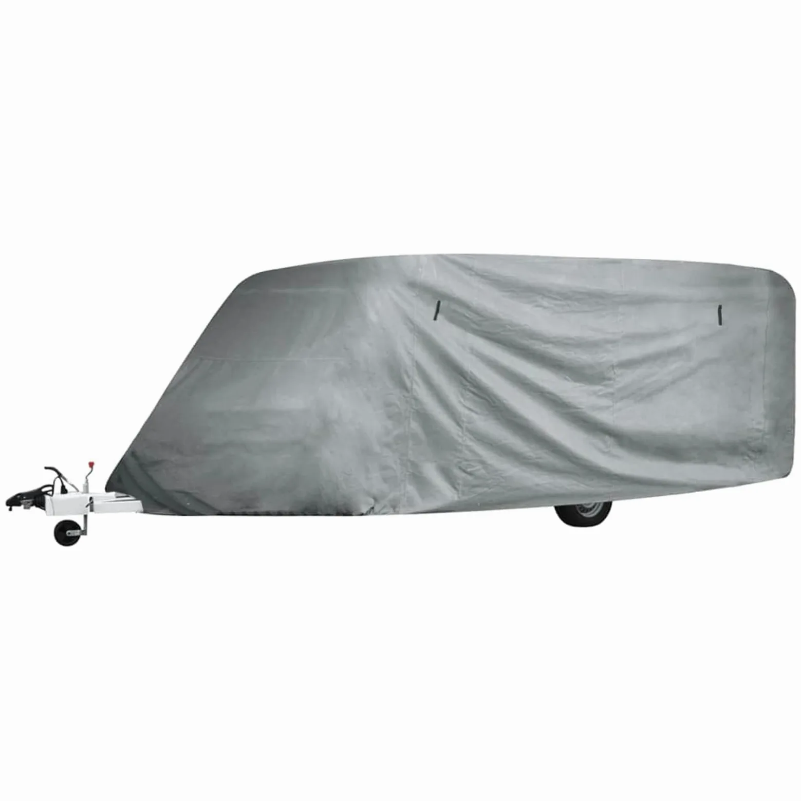 Homgoday Funda para Caravana Gris L protección Invierno
