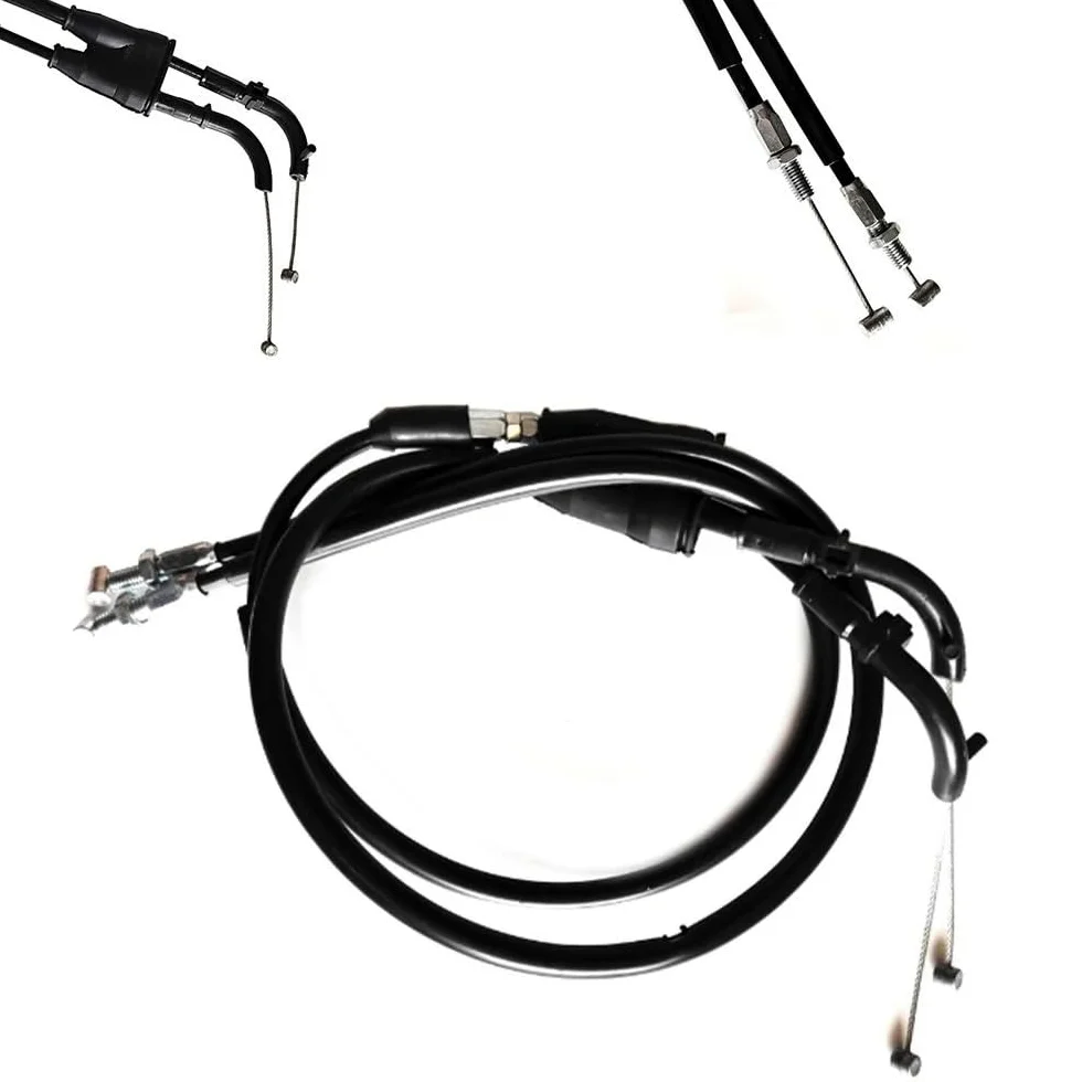 Accesorios de motocicleta Cable acelerador Línea alámbrica para YZFR1 R1 2007-2014 negro