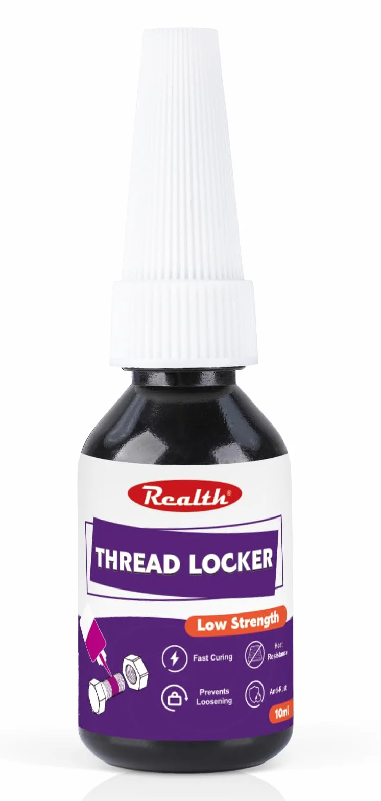 Fijador de Tornillos Baja | Púrpura 10ml | Tornillos de Tuercas de Cierre y Sellado | Thread Lock Contra la Pérdida y las Fugas