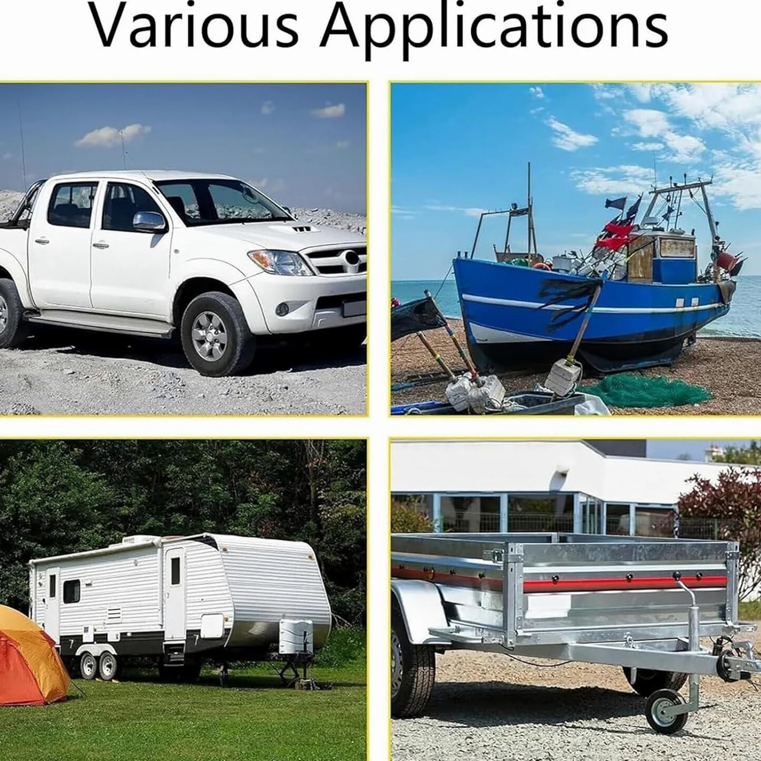 Electric Trailer Mover - Sistema de maniobra automático de ruedas de caravana para remolques, barcos y remolques de caballos