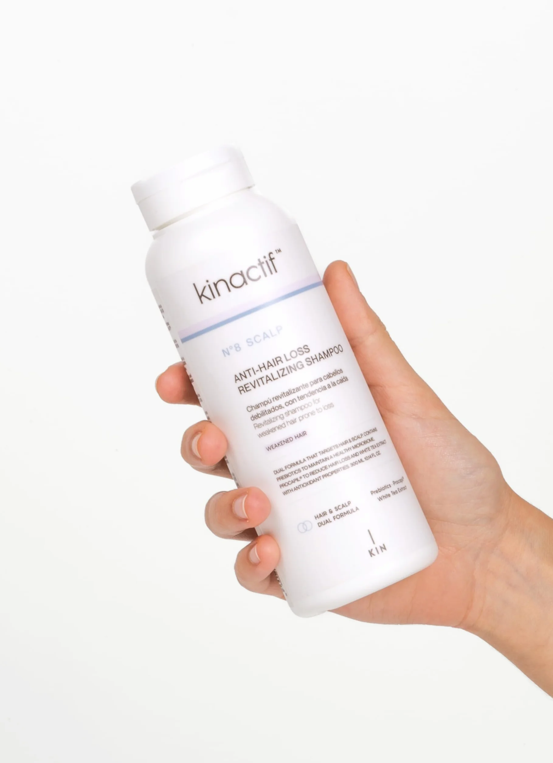 KINACTIF Nº8 SCALP Anti-hair Loss Revitalizing Shampoo 300 ml KIN Cosmetics