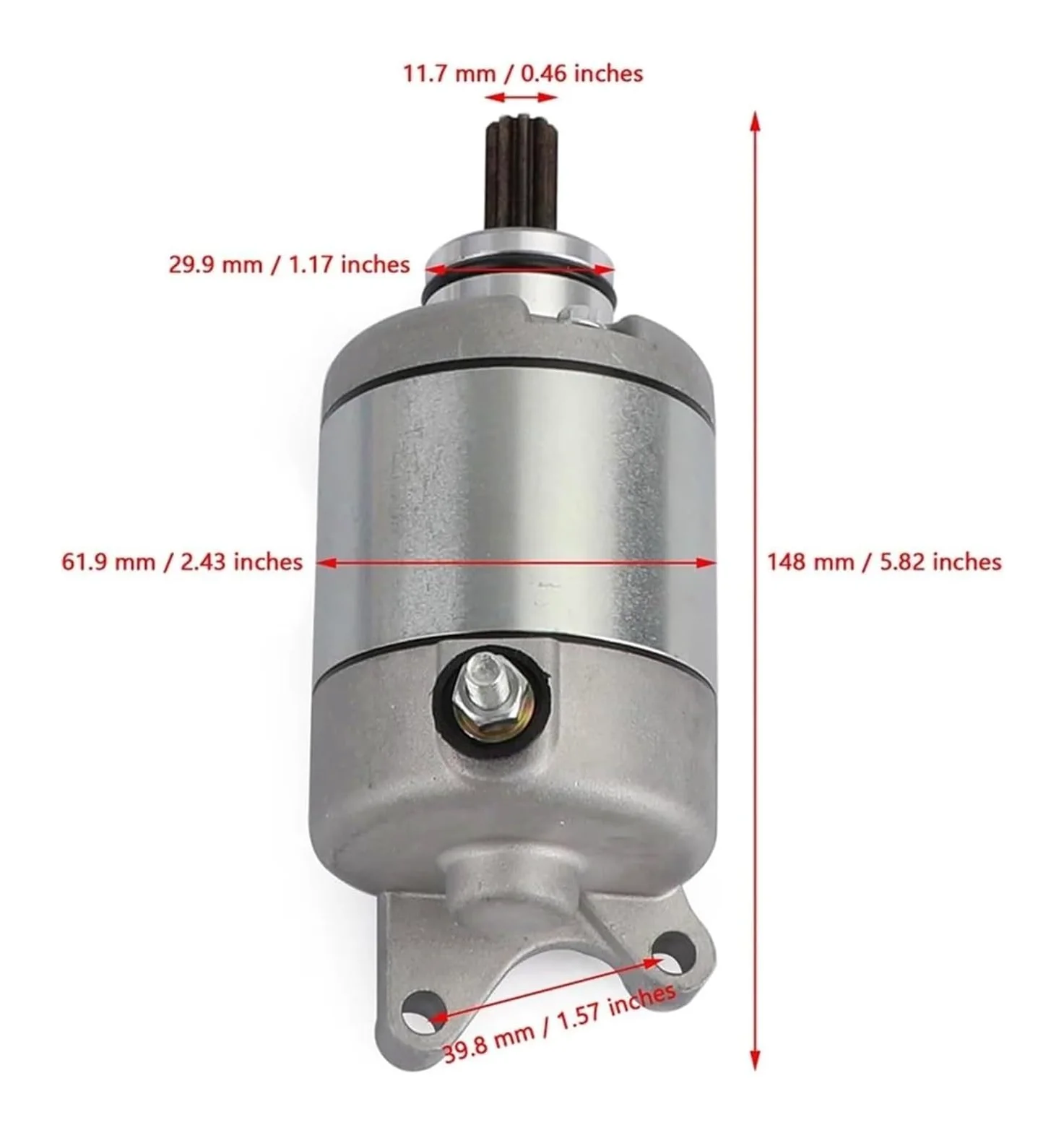 Motor Arranque Motocicleta para CRF250 para CRF250X 249cc 2004-2019 Piezas De Motor Motor De Arranque Número De Pieza OEM 31200-KSC-671 SMU0372 41054150