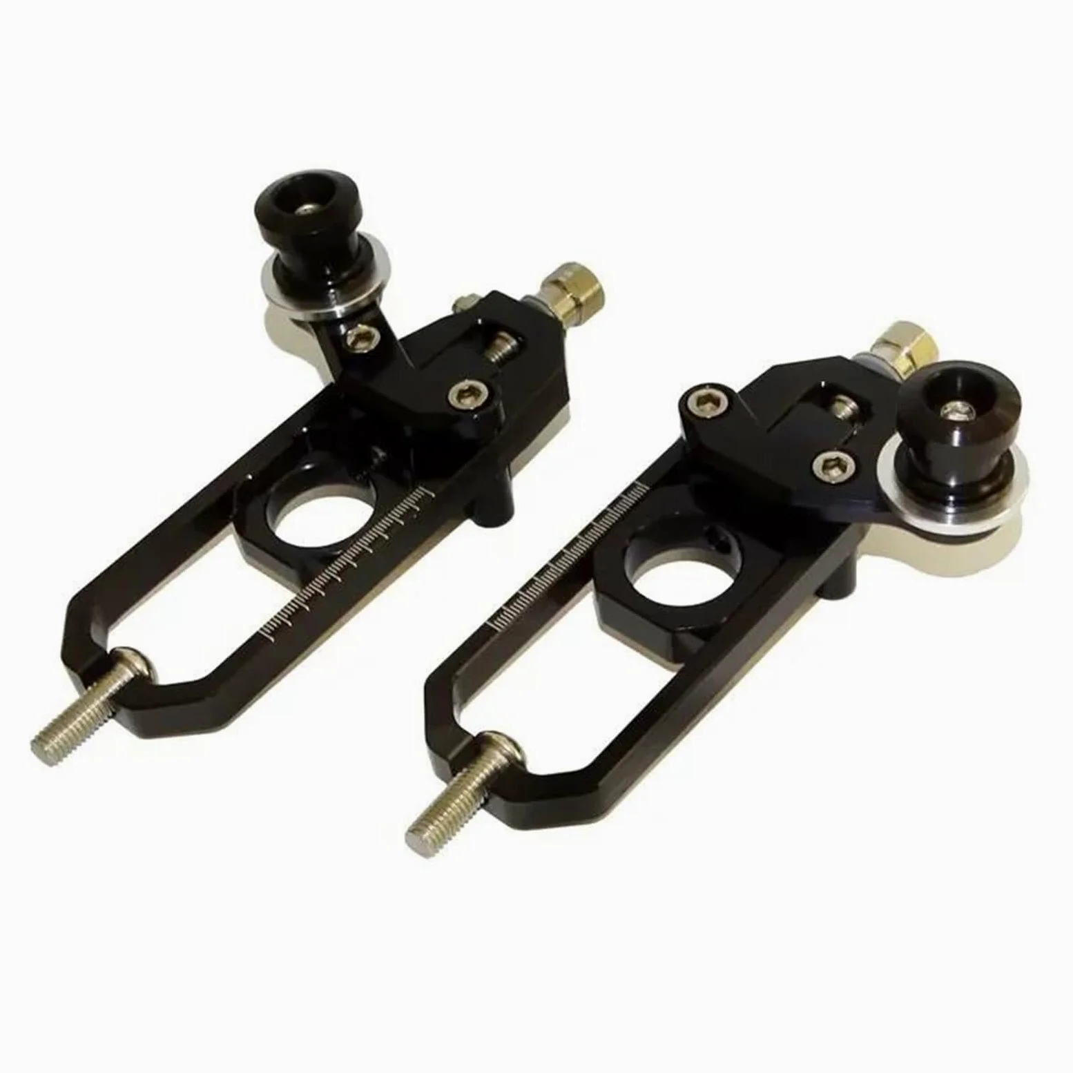 Para Ninja ZX10R ZX-10R Tensores Cadena Eje Trasero Accesorios | Motocicleta Carretes de basculante
