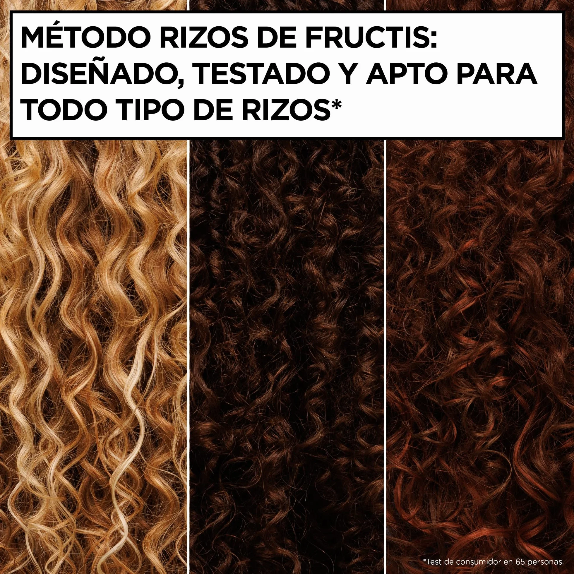 Garnier Fructis Curls Method Flexi Hold Gel Paso 3 Gel de peinado hidratante para todo tipo de rizos, 100H hidratación, ácido hialurónico