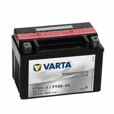 Varta Powersports AGM YTX9-BS 50812 batería de moto plomo ácido