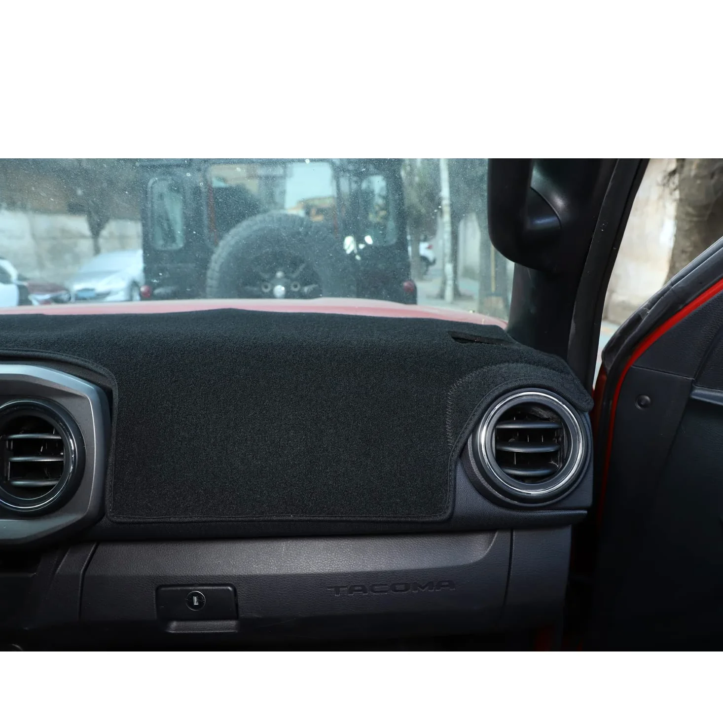 CHEAYAR Cubierta para salpicadero, tapete compatible con Toyota Tacoma2016-2021, tablero de salpicadero, tablero de salpicadero, protector de protección solar