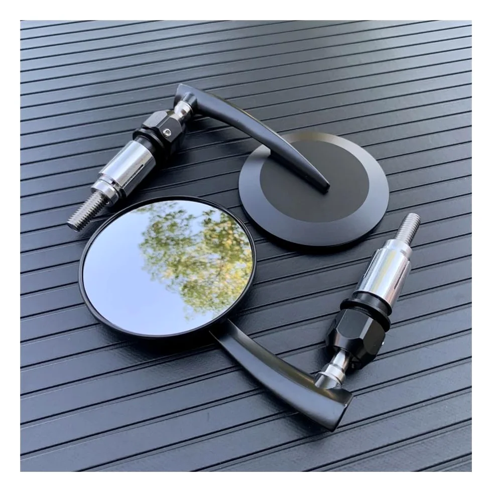 Espejos Retrovisores CNC Para Motocicleta De 7/8" Y 22 Mm, Universales, Para Manillar De Scooter, Accesorios Para Espejos Retrovisores Retrovisor moto