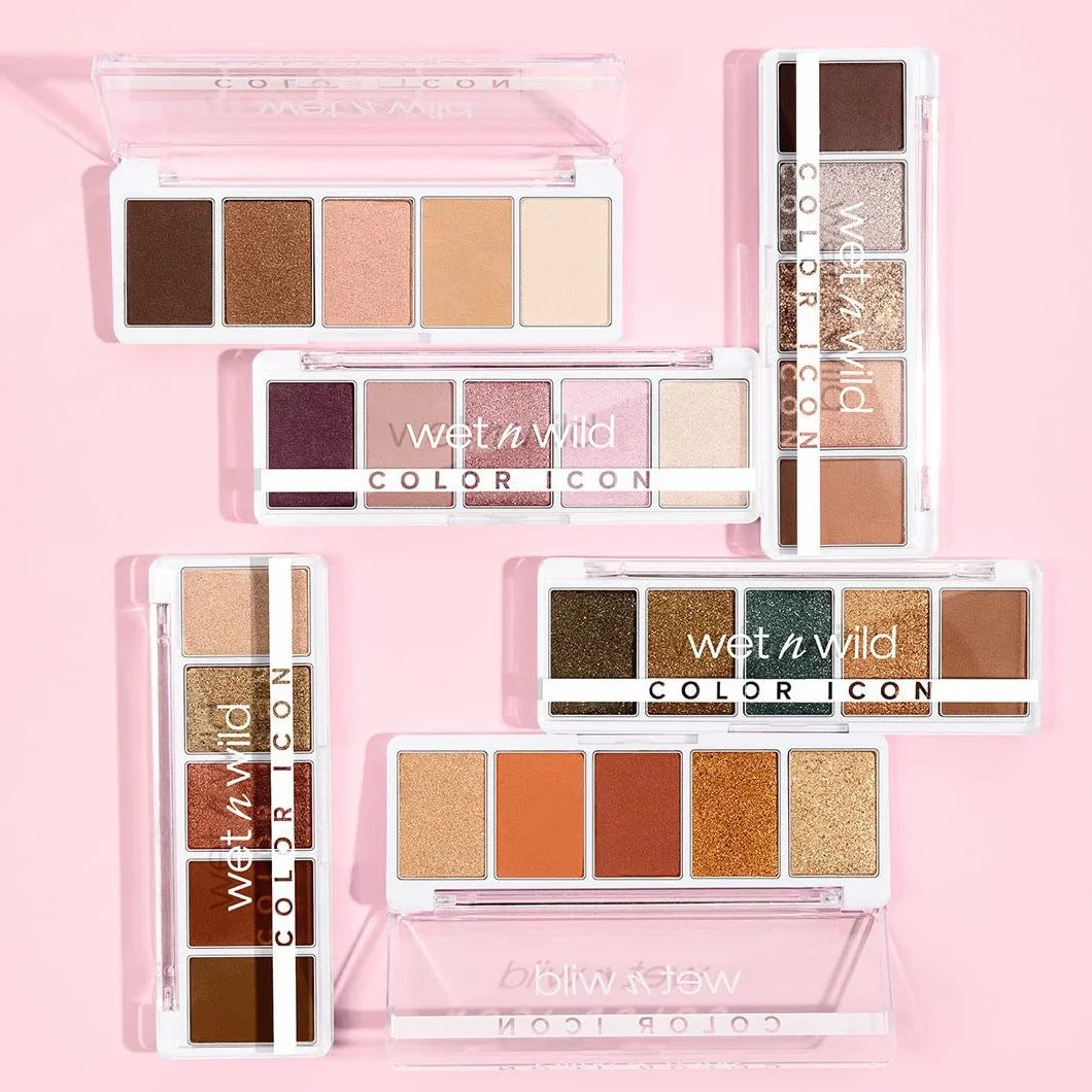 Wet n Wild Paleta Color Icon 5-Pan Sombra de Ojos Larga Duración Petalette
