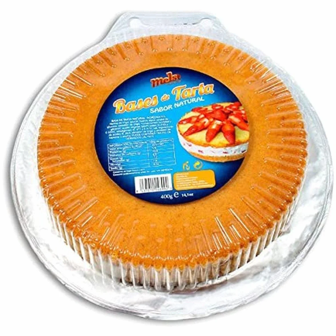 Bases De Tarta Redonda Mels 400G