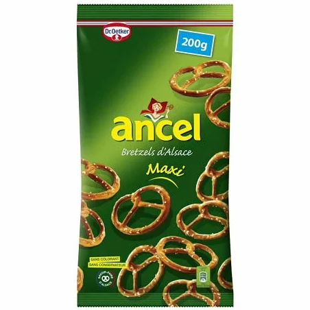 Ancel Maxi Pretzels d'Alsace 200 g 4 unidades