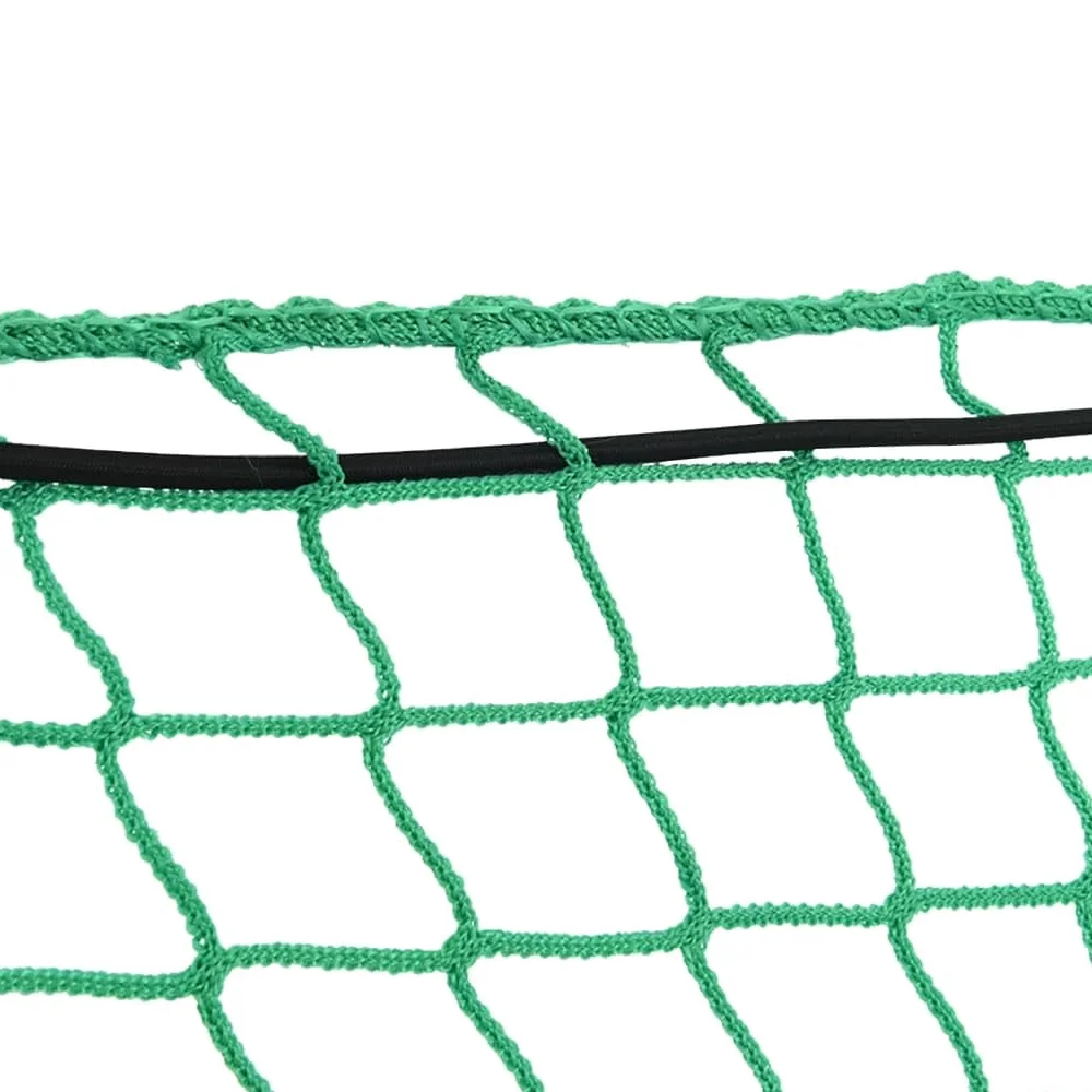 Red para remolque con cuerda de goma, color verde, 4 x 2 m, polipropileno, resistente, para remolques, camiones, SUV, resistente a la intemperie, resistente a los rayos UV, versátil