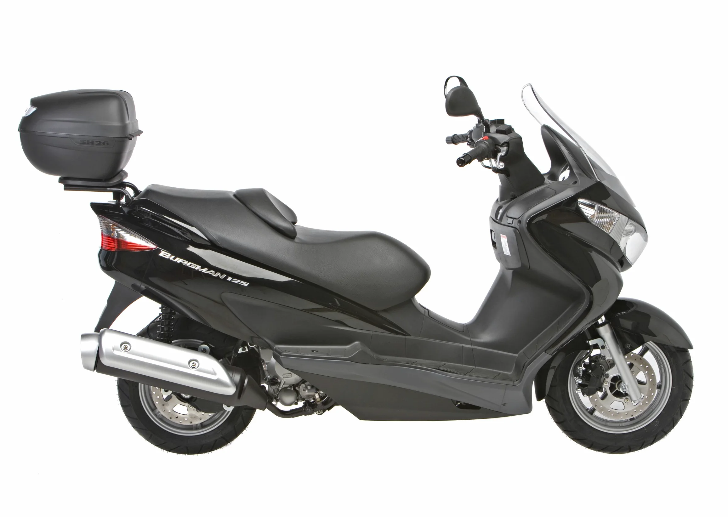 SHAD D0B26100 SH-26 Baul para motocycletas Negro