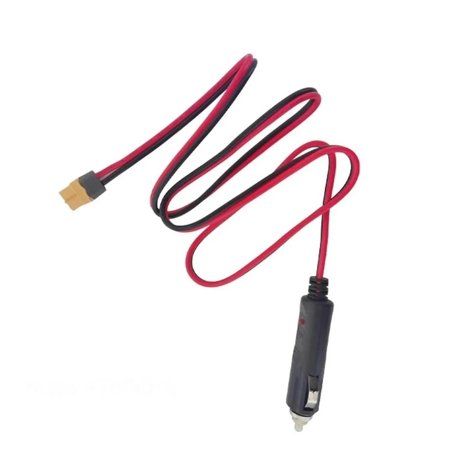 XT60 - Cable adaptador hembra a encendedor de coche, cable de alimentación de 12 V-24 V para generador solar, estación de energía, batería portátil