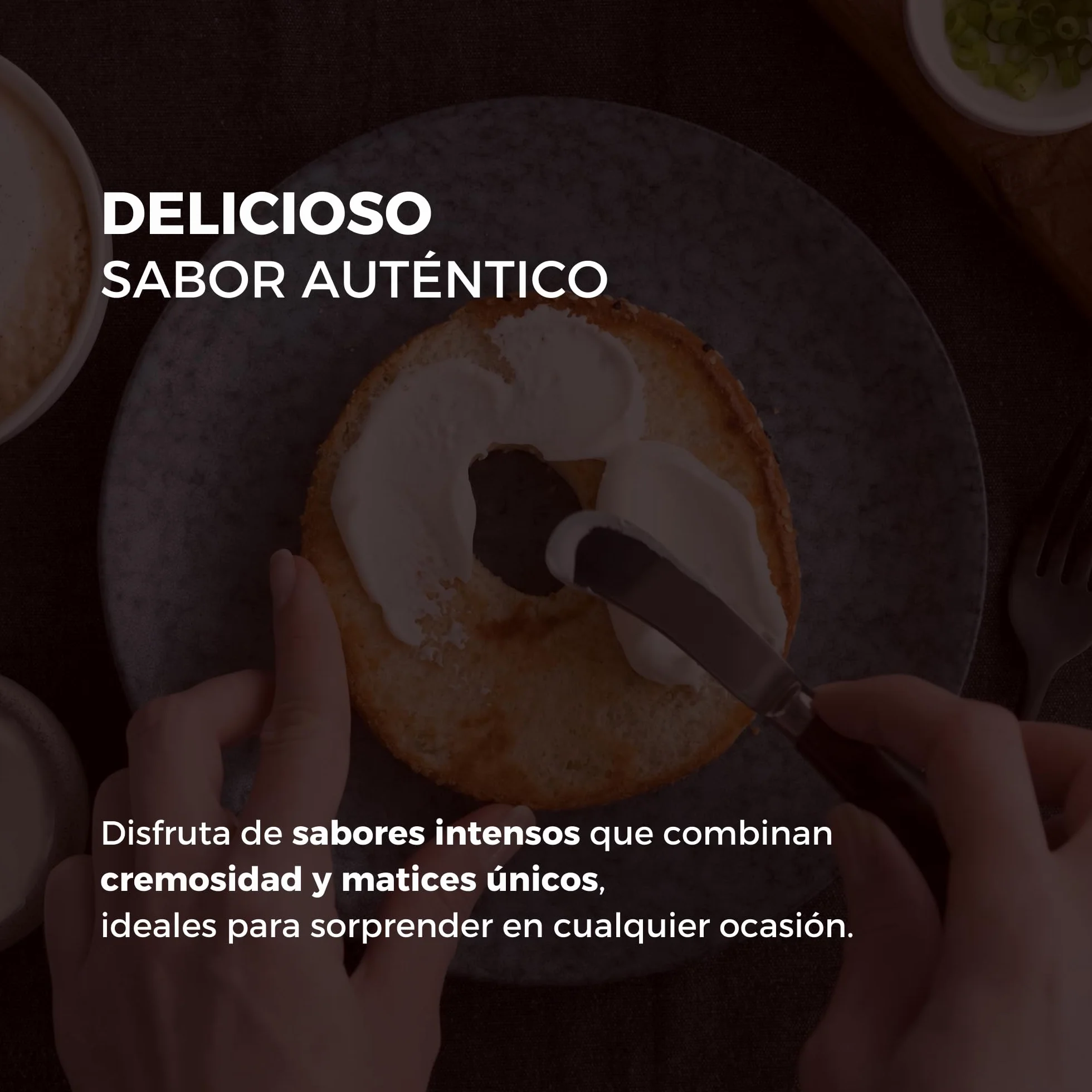 Pack Tres Cremas de Queso La Chinata - Cremas Gourmet para Untar - Tapas