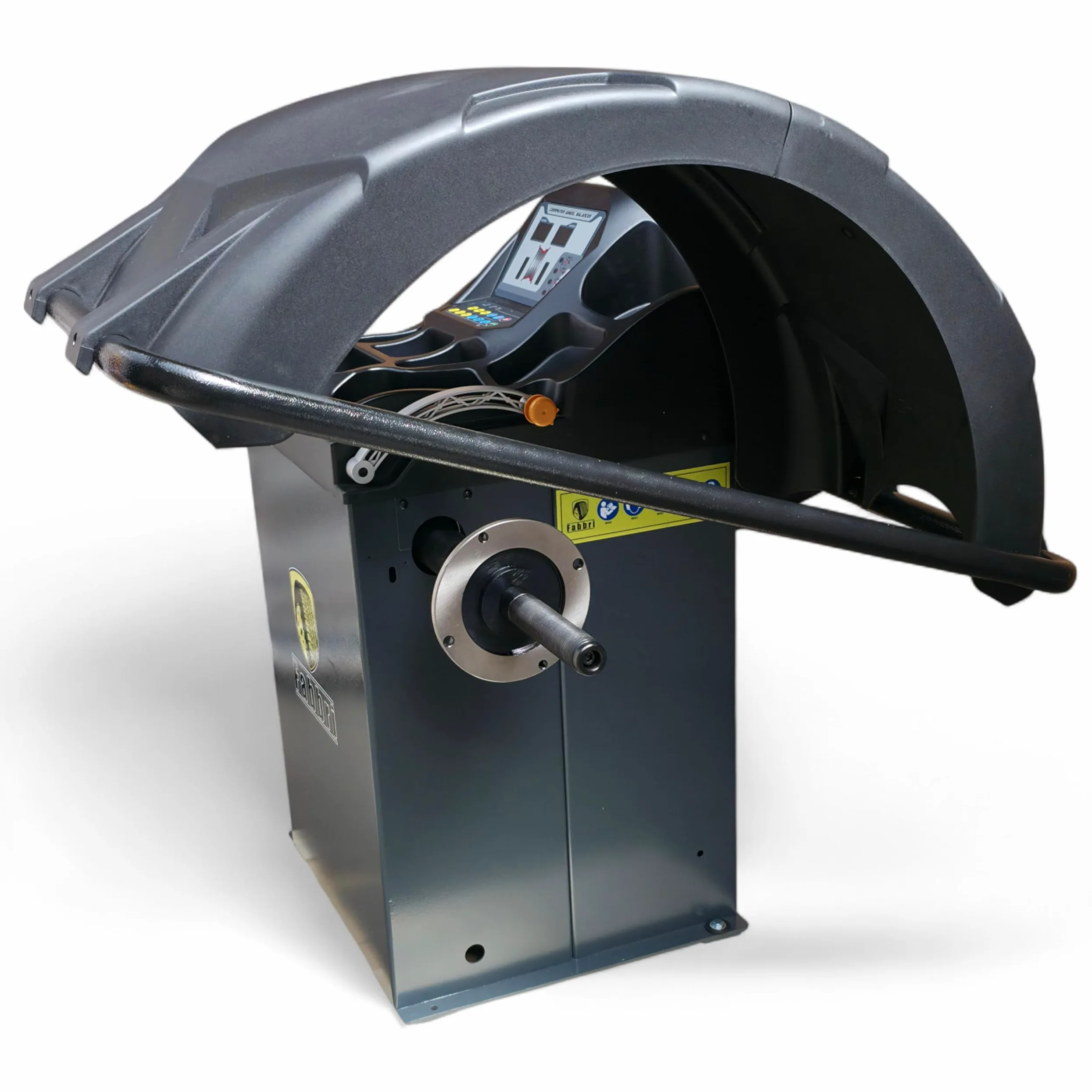 Balanceador de ruedas semiautomático | balanceador de ruedas robusto para llantas de 10–24" | carga de rueda de 65 kg, precisión de ±1 g | suministro ideal para talleres de automóviles y servicio de