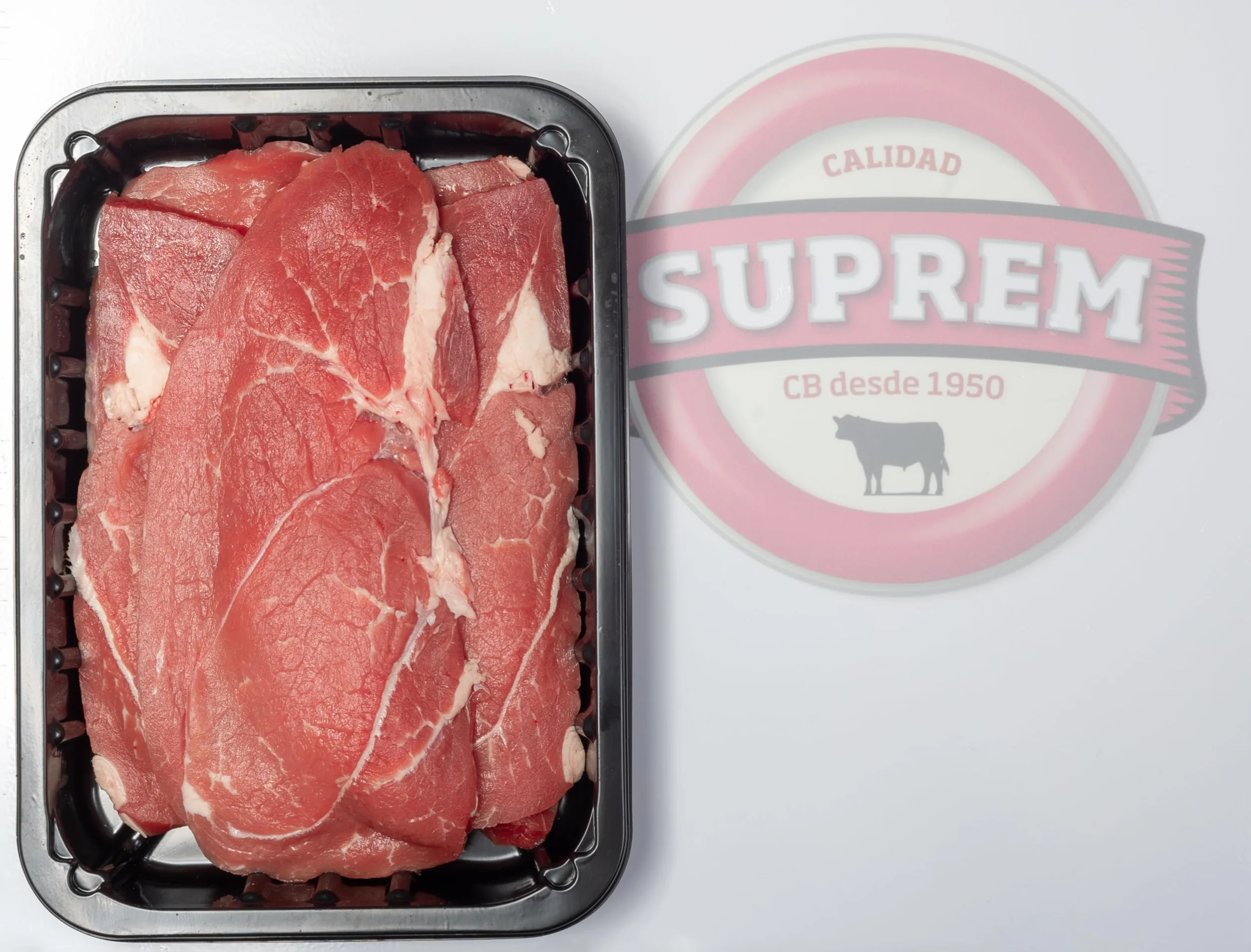 Filetes de 1ª A de Ternera SUPREM 480g Pack de 4 Corte Premium