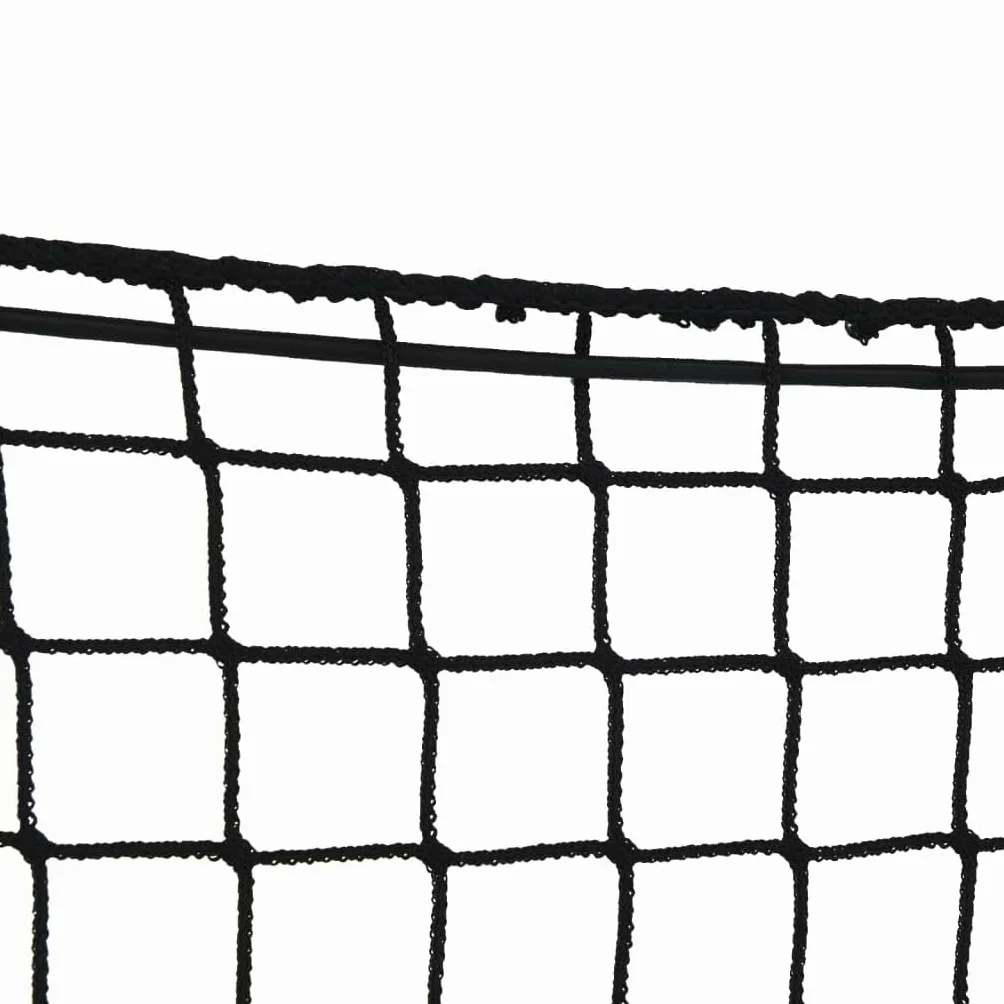 Red para remolque con cuerda de goma, color negro, de polipropileno resistente, 3,5 x 3 m, red universal de seguridad de carga para remolques, coches, SUV y transporte, elástica y resistente