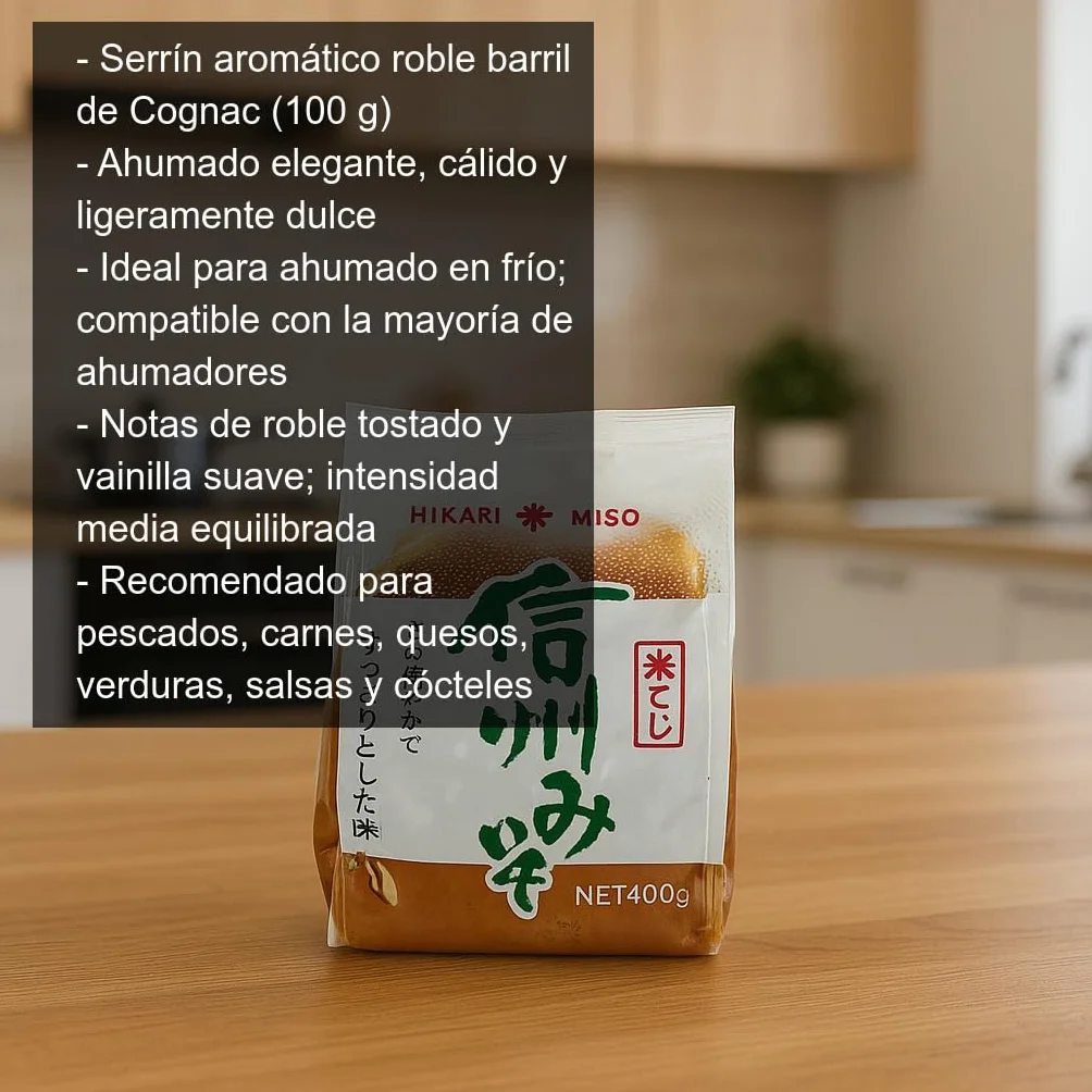 Pasta de Miso Claro 400 g, ingrediente japonés para sopa miso, ramen y salsas, sabor umami auténtico