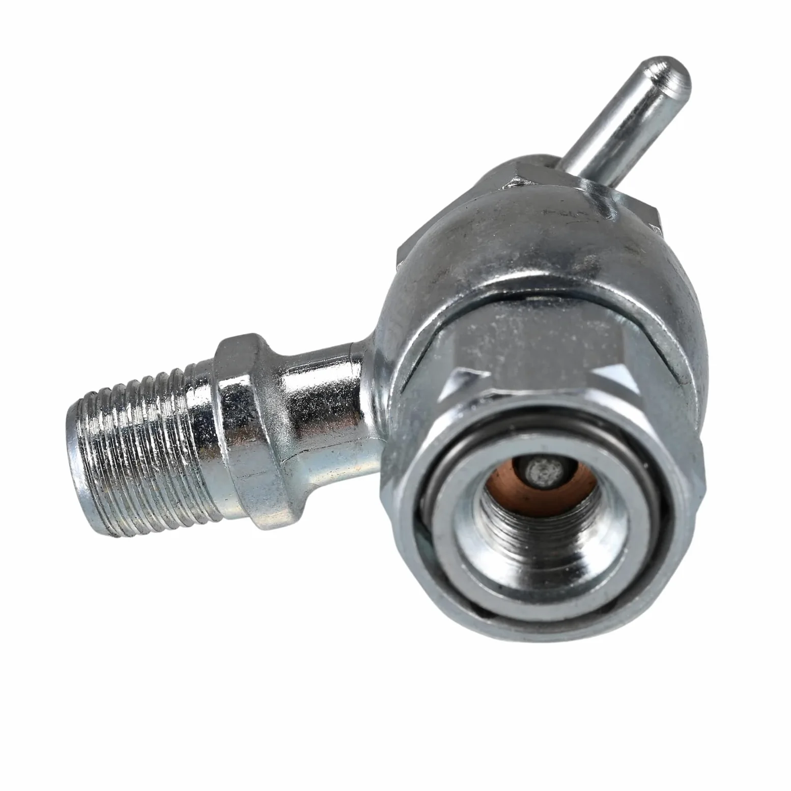 Acoplador de puntal de alta presión, suministro de herramientas de avión, portabrocas de aire sin pérdida para inflado de choque 1/8 NPT accesorio, herramienta de válvula Shrader AV556