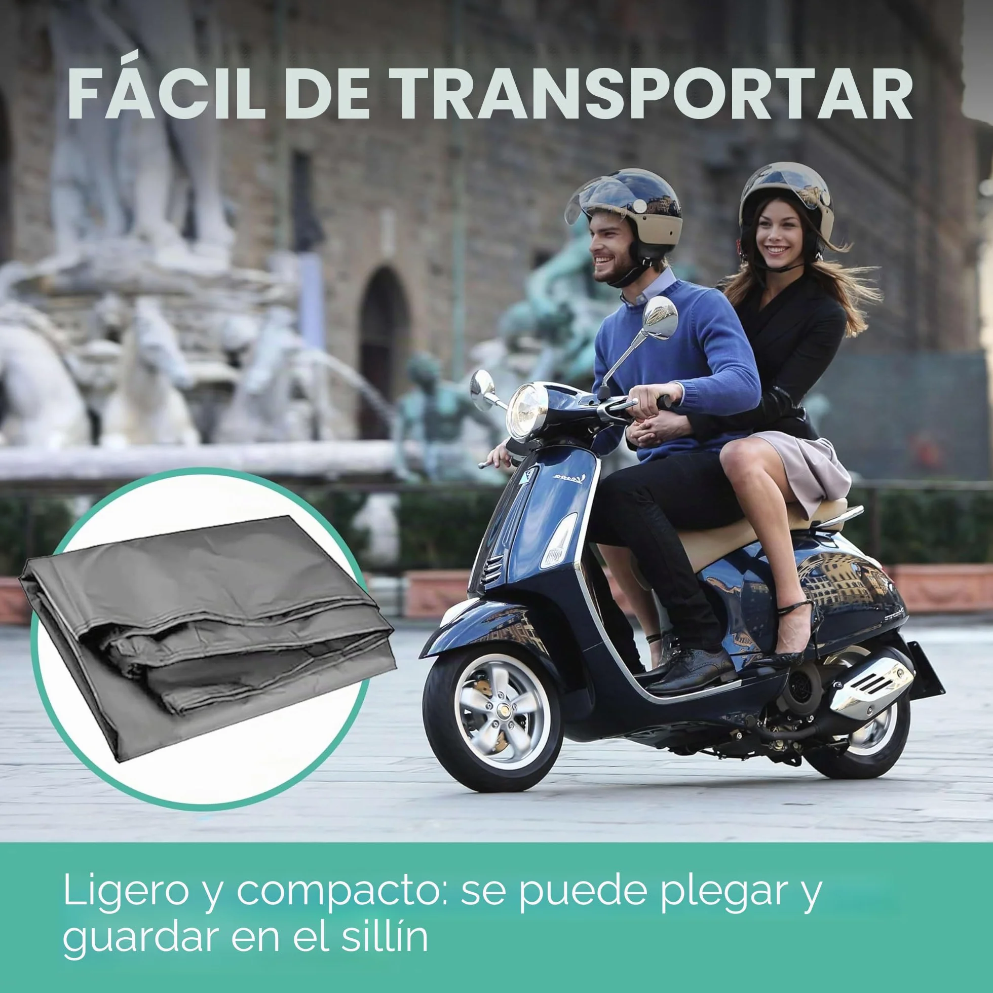 Tempo di saldi Telo Copri Moto Impermeabile Protezione Fodera Bici Scooter Anti Polvere Pioggia