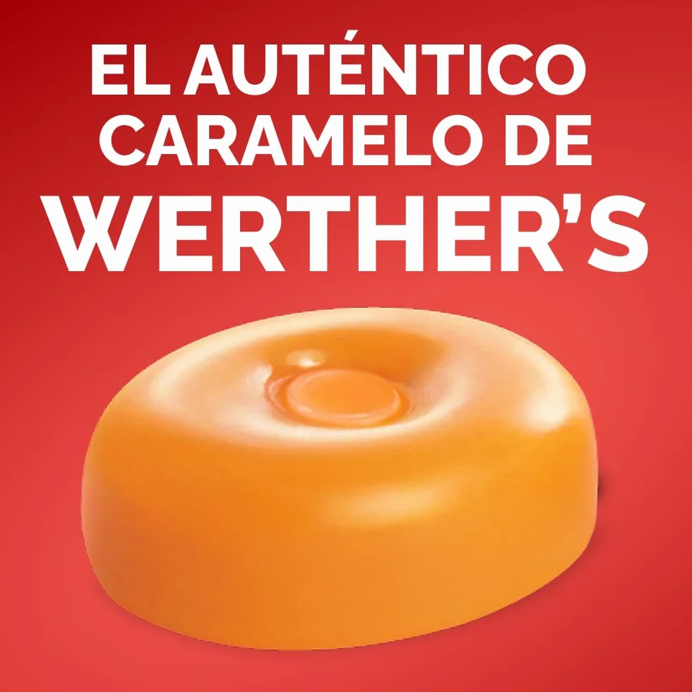 Werther's Original Caramelos Toffee de Mantequilla y Nata Fresca 1 kg Sin Gluten Vegetarianos