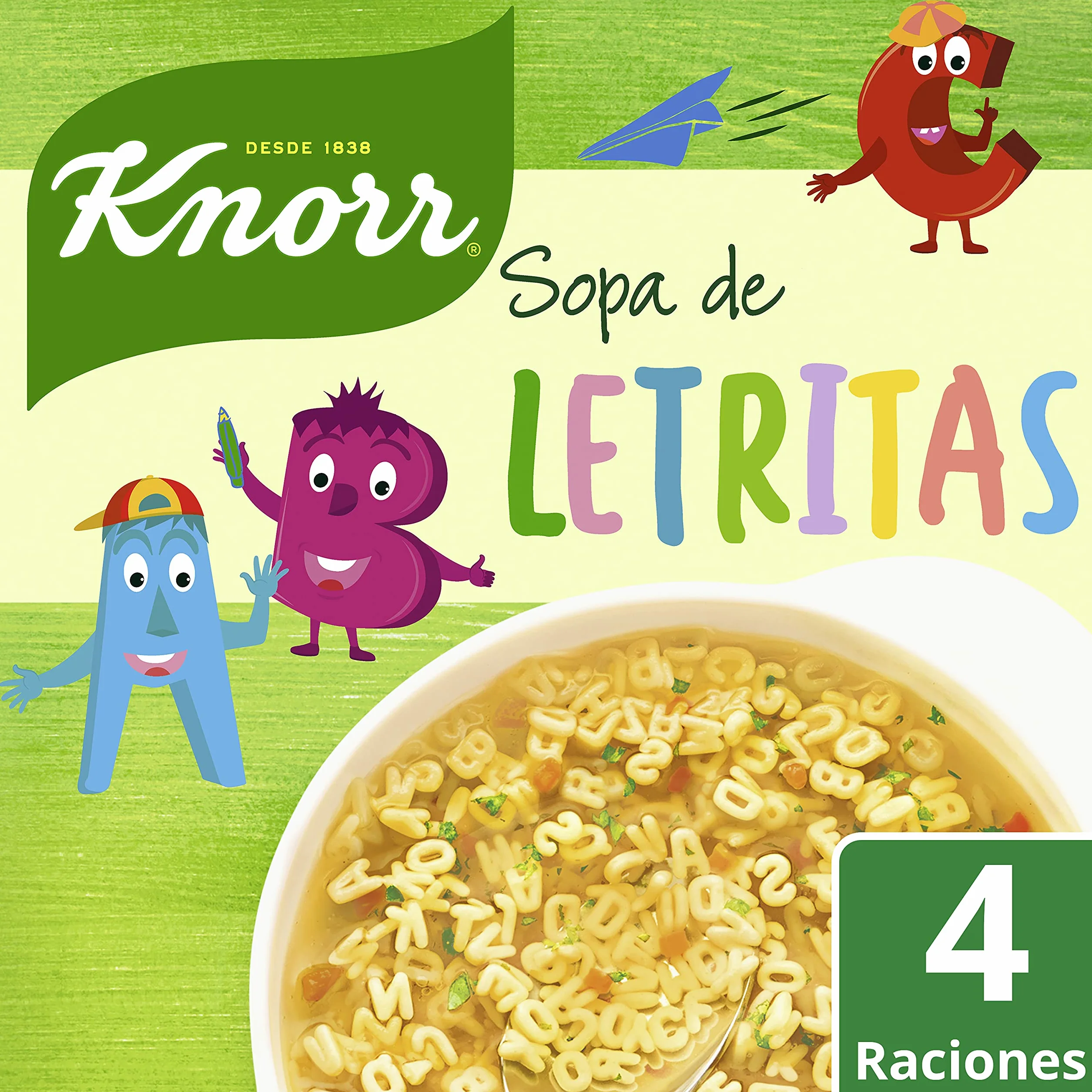Knorr Sopa Deshidratada de Letritas 82g