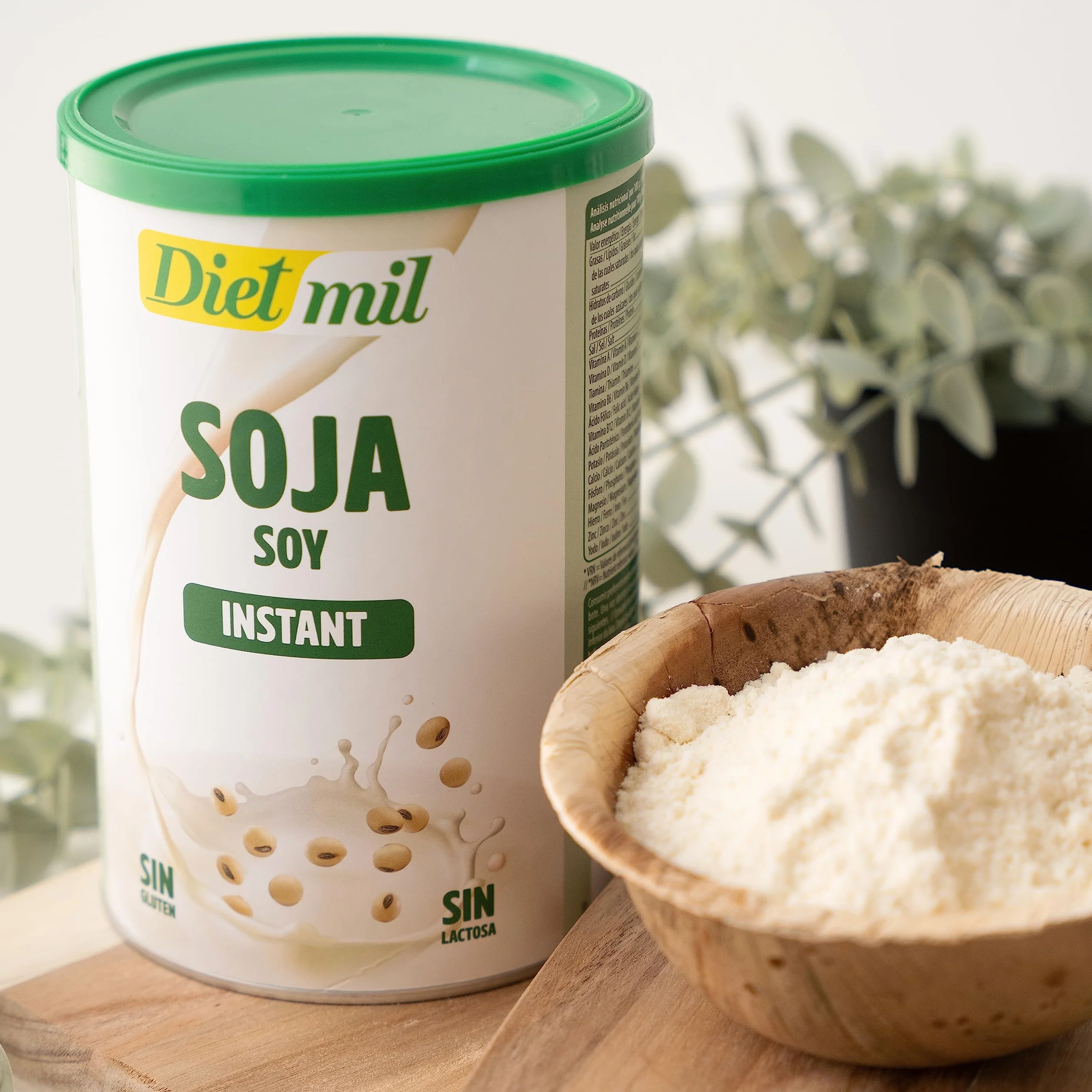 Naturgreen Dietmil Soja Calcium Instant Bio Bebida De Soja En Polvo 400 g
