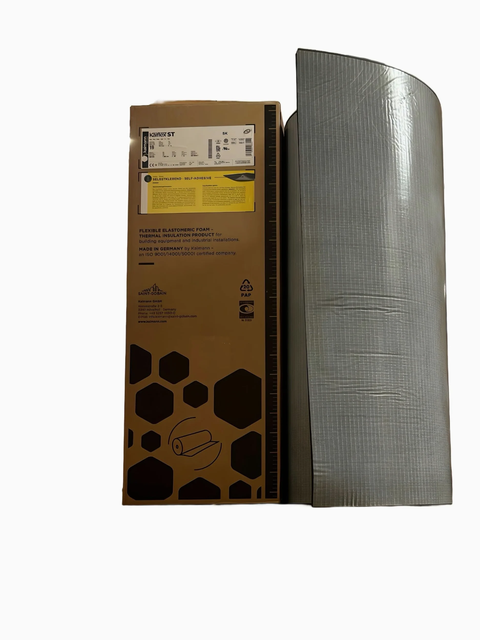 Placa KAIFLEX ST 19 mm autoadhesiva (SK) – Aislamiento para autocaravana, furgoneta, aislamiento para autocaravana, equipamiento para autocaravana