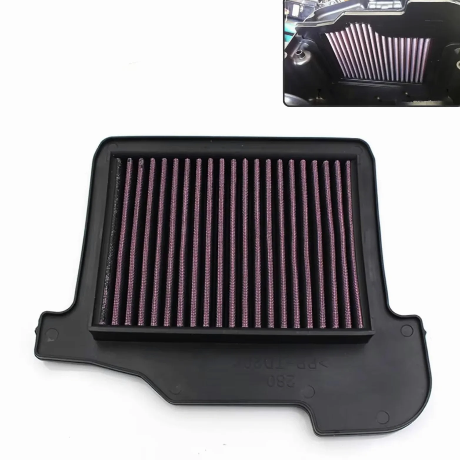 Filtros Aire Motocicleta para MT09 FZ09 FJ09 para XSR900 para Tracer 900 Accesorios Motocicletas Soporte Filtro Aire Lavado Agua Filtro Aire Moto