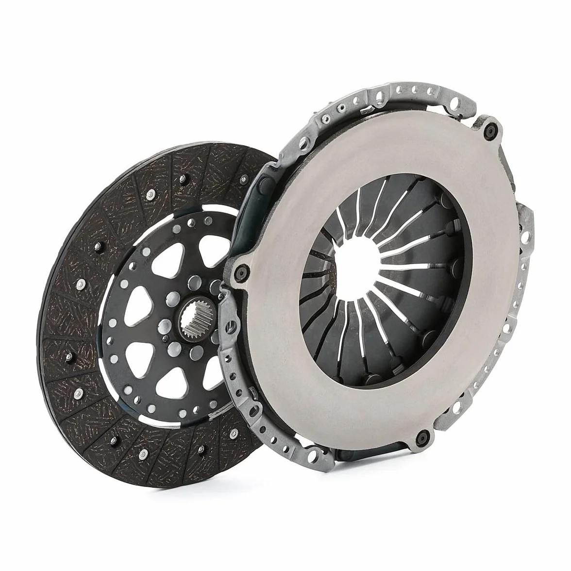 RIDEX 479C0195 Kit de embrague con placa de apriete de embrague con plato de embrague sin cojinte de desembrague se requiere herramiente especial para montaje Revisar/sustituir volante doble masa