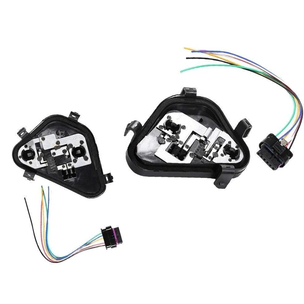 Luz trasera para coche Portalámparas De Luz Trasera Para Serie 3 F30 Con Conector De Placa De Circuito 63217313043 63217313044 Accesorios Para Coche(Left and Right)