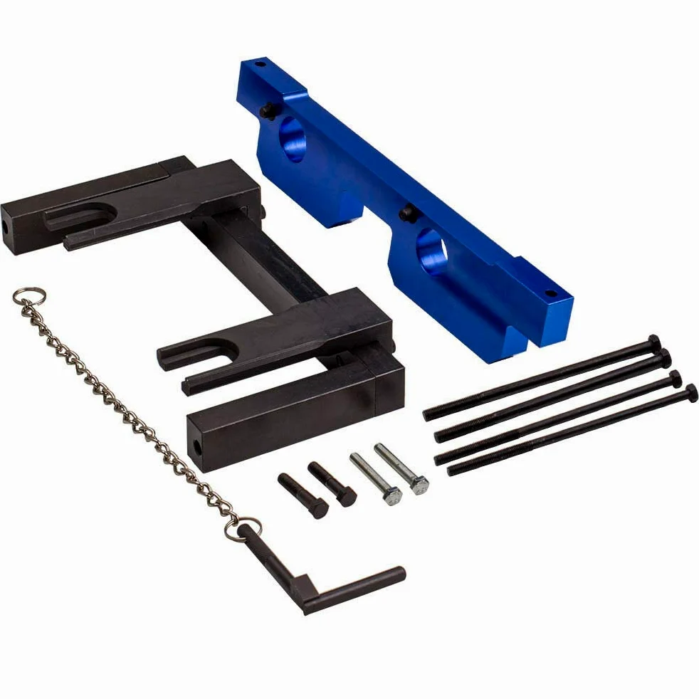 Conjunto herramientas de sincronización para calado del motor y alineación del arbol de levas ompatible con motores BMW N51 N52 N53 N54 incluido VANOS