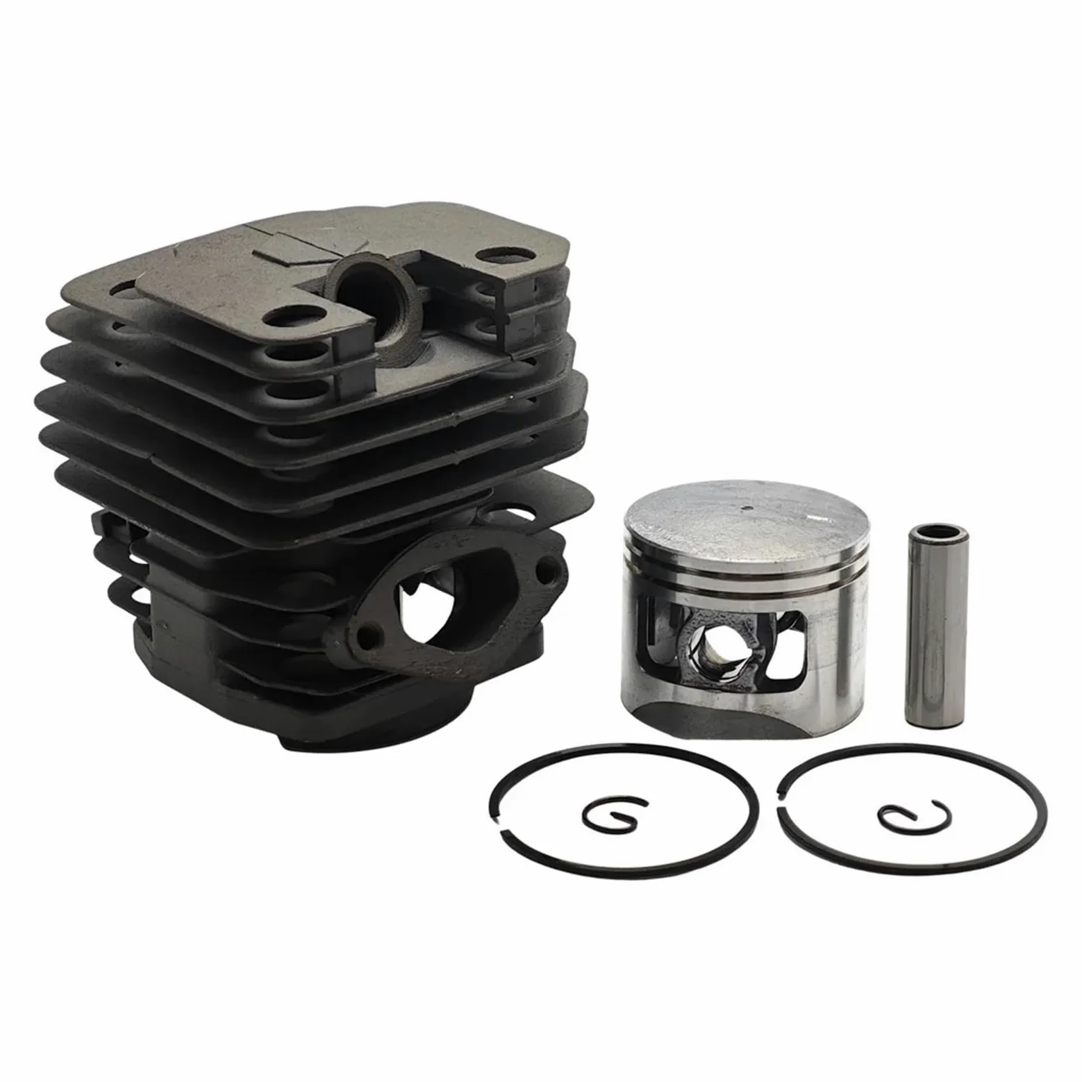Kit de pistón de Cilindro de 45 mm y Juego de Juntas de carburador for Motosierra China de Gasolina de 45 CC, 52 CC y 58 CC.