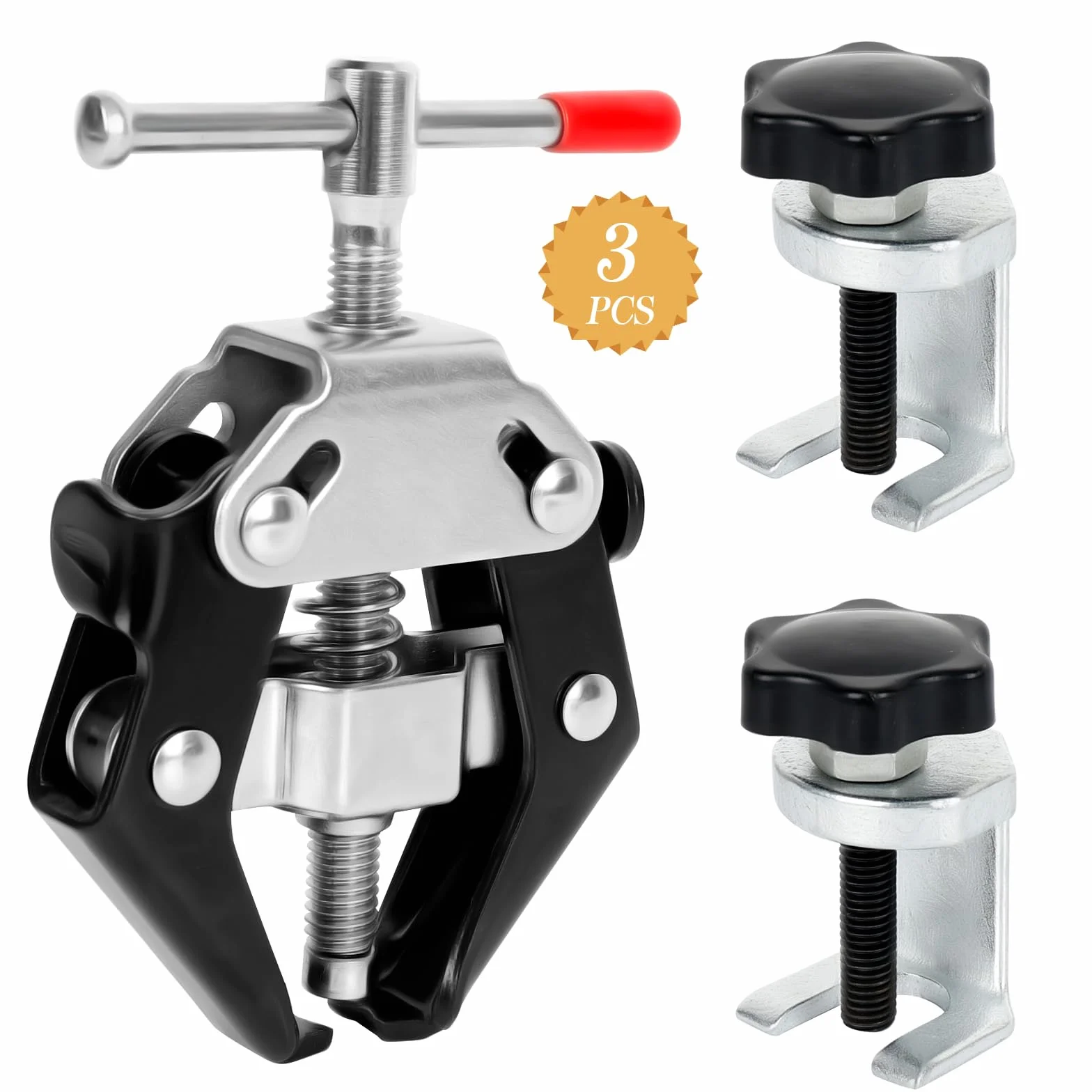3pcs Extractor de Brazo de Limpiaparabrisas,Herramienta de Reparación de Brazo de Limpiaparabrisas Estrattore Tergicristallo Herramienta de Extracción de Brazo para Parabrisas Ajustable 9-30mm