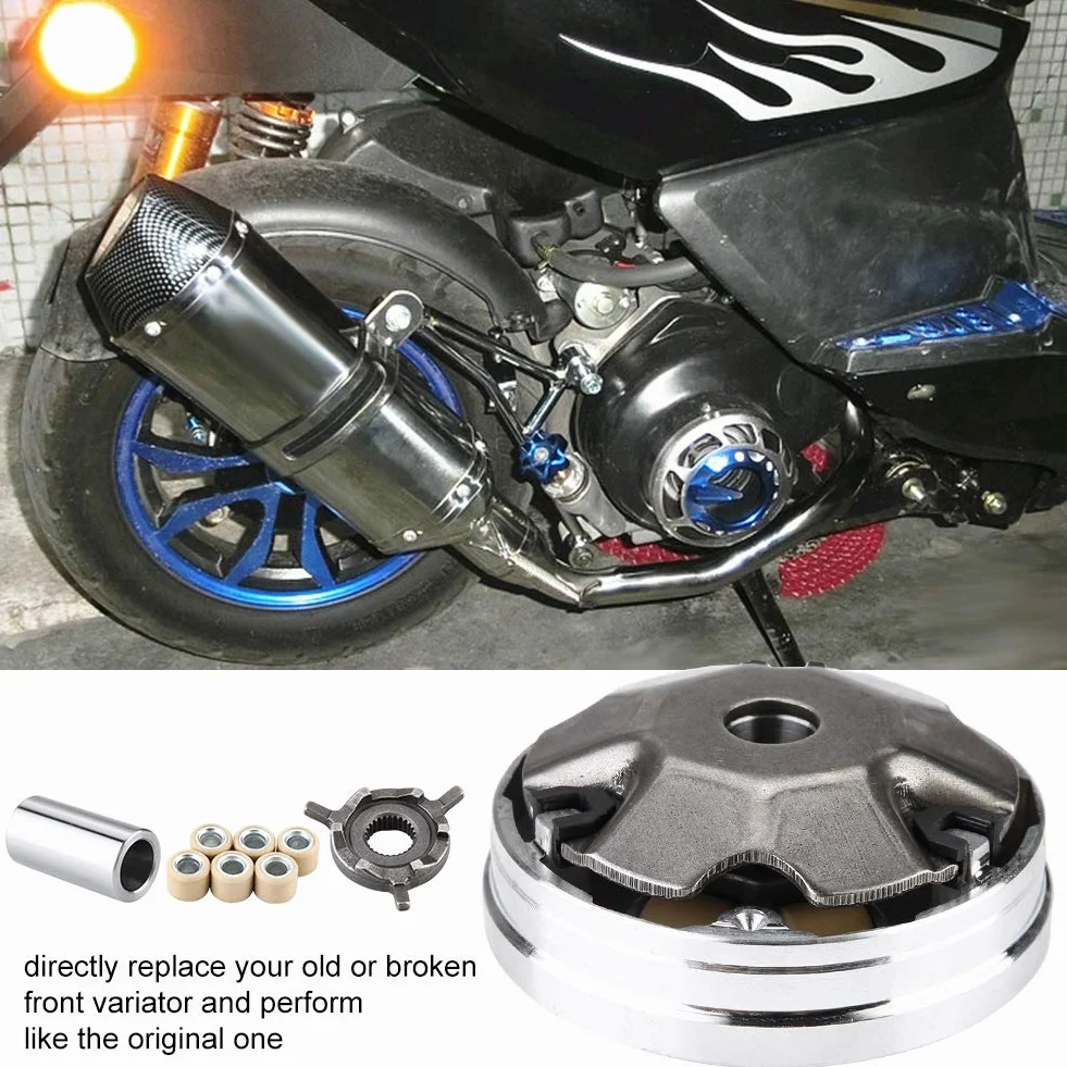 Kit de Variador de Carreras, Variador Delantero de Motocicleta, Repuesto de Variador de Ciclomotor para GY6 50cc 60cc para PGO ATV XL Rider 50