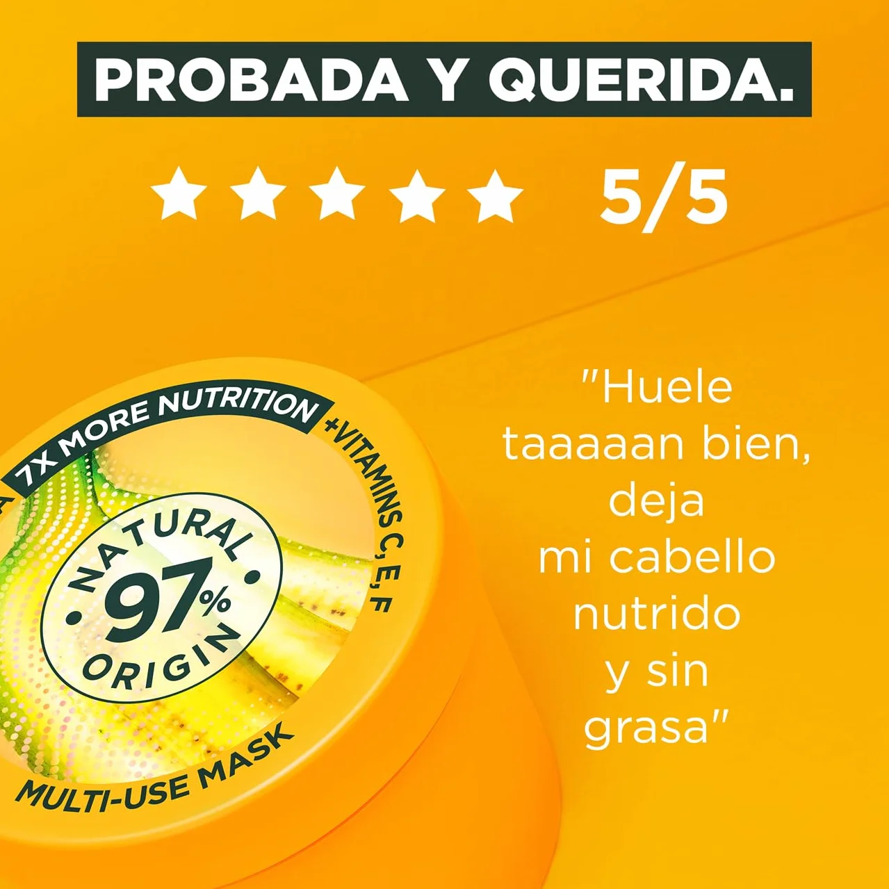 Garnier Fructis Hair Food Banana Pack Champú Acondicionador Mascarilla Cabello Seco
