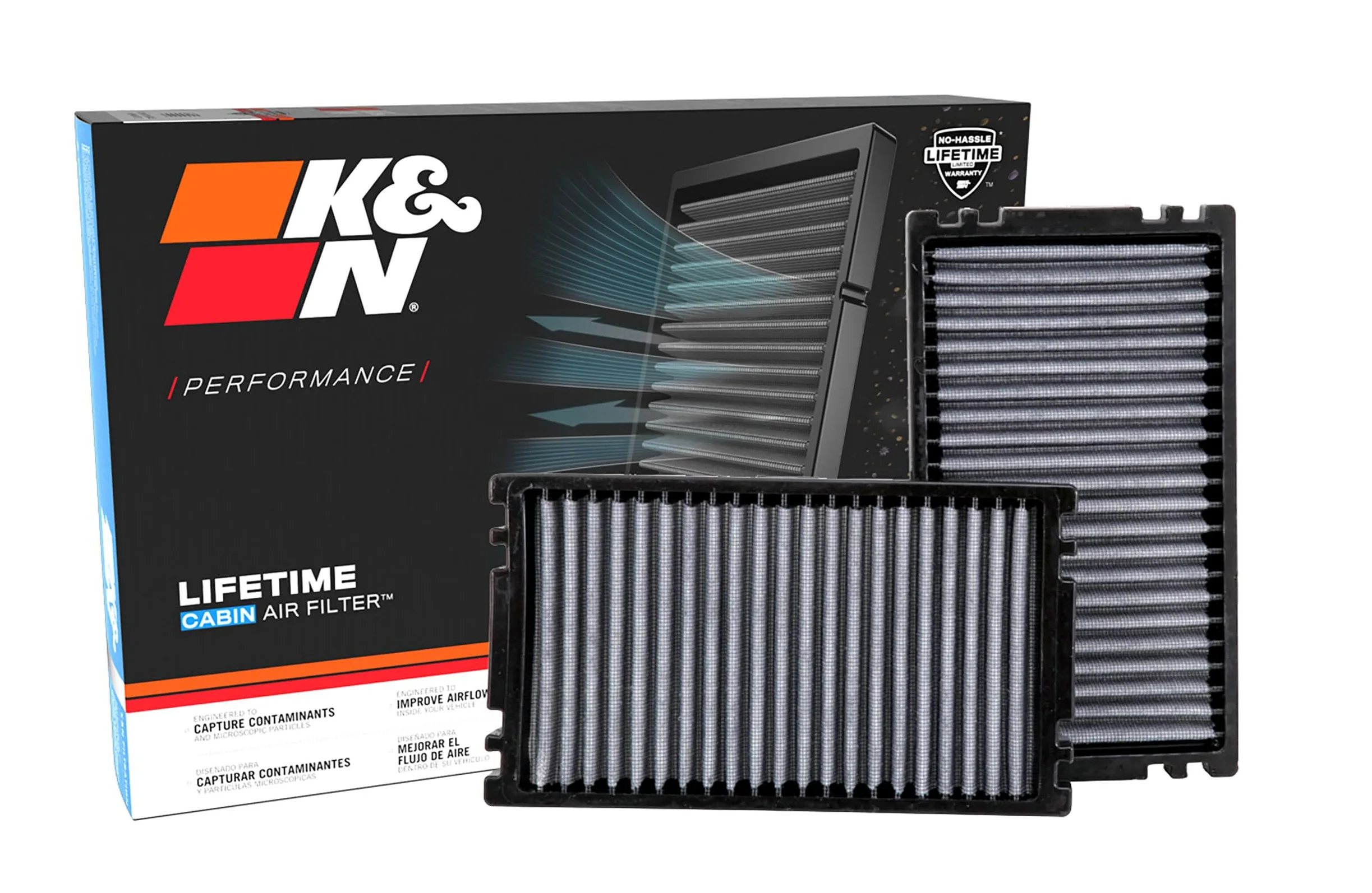 K & N VF1000 cabina filtro de aire Coche