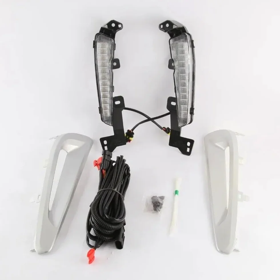 Luz Niebla Conjunto Luces Diurnas LED DRL Faros Antiniebla Para Toyota Para Prius 2019 2020 2021 2022 Luces Antiniebla Coche