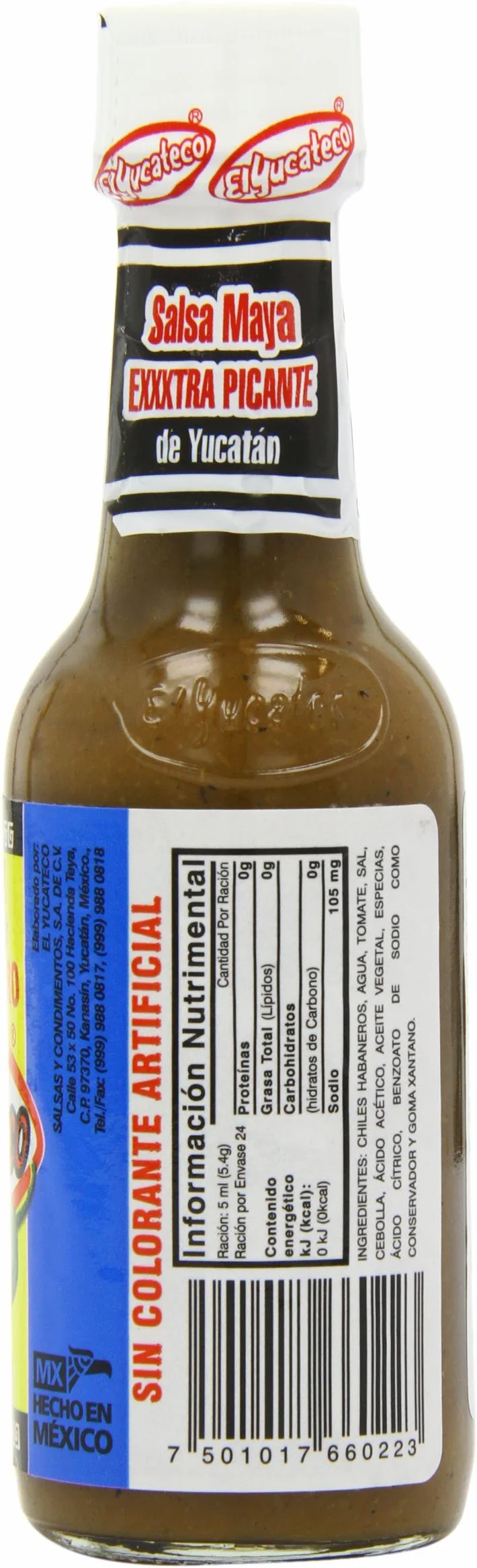 El Yucateco Salsa Habanera Kutbil-Ik XXXtra Hot 2x120 ml