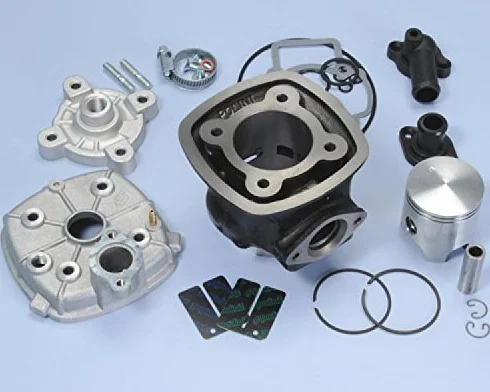 140.0183 Grupo térmico Polini Sport 70 cc D.47 Piaggio Zip SP 50 2T LC 2001- SP.12 hierro fundido