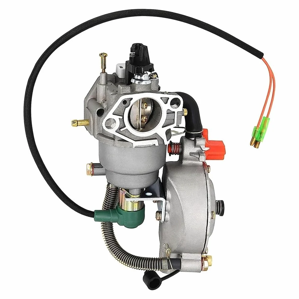 Carburador De Combustible Dual, Generador Gas Conversión De GLP para GX390 188F 4,5-5,5 KW, Piezas del Generador De Carburador De Combustible Dual Carburador Reemplazo