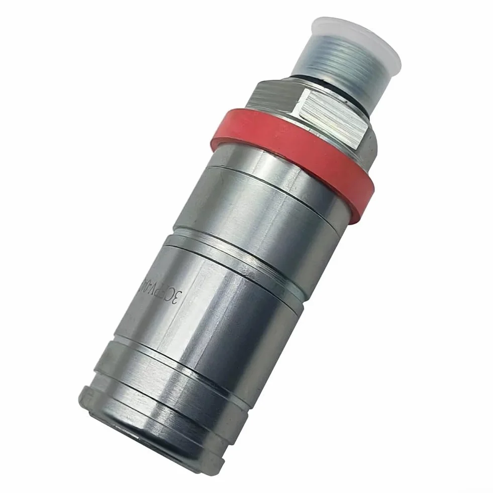 Acoplamiento rápido hidráulico hembra 1/2 pulgada M22x1.5 acero compatible tractores 6400 6410 6420 Massey Ferguson