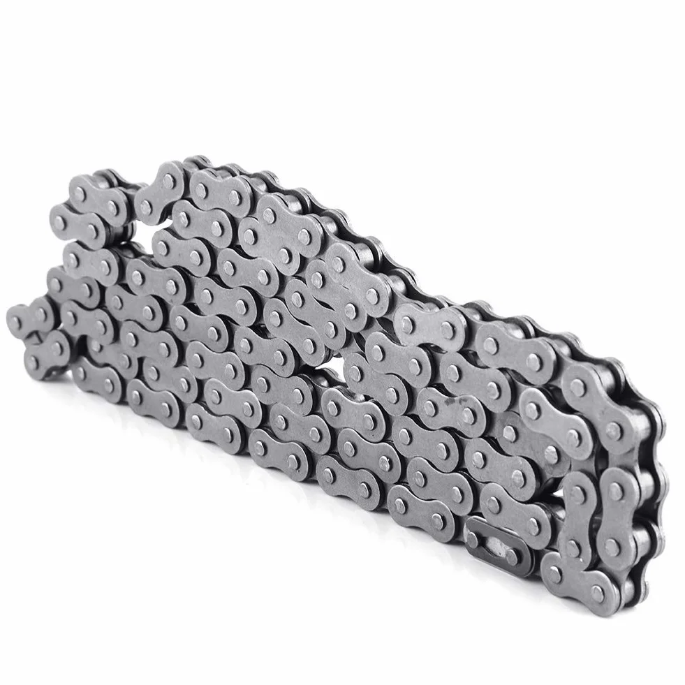 Yctze para cadena bicimoto cadena bicimoto Cadena de motor 415-110L Cadena de eslabones de motor de acero inoxidable 415H cadena bugie reemplazo para bicicleta motorizada