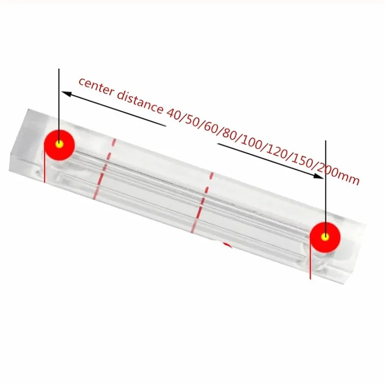 Medidores de Nivel de Aceite (2 Piezas), Tornillo, Compresor de Aire, Espejo de Aceite, Visor de Aceite, Distancia Entre Ejes de Los Orificios de la Ventana de Aceite: 40, 50, 60, 80, 100, 12