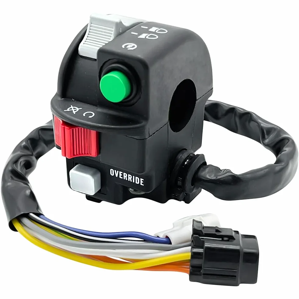 Interruptor de manillar izquierdo para Suzuki KingQuad 500 750 LT-A500 LT-A750 LT-A750 2019-2020 Interruptor de luz