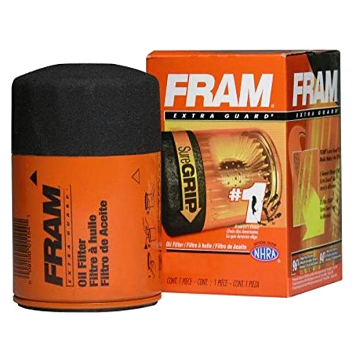 Fram PH7317 Extra Guard - Filtro de aceite giratorio para coche de pasajeros (paquete de 2)