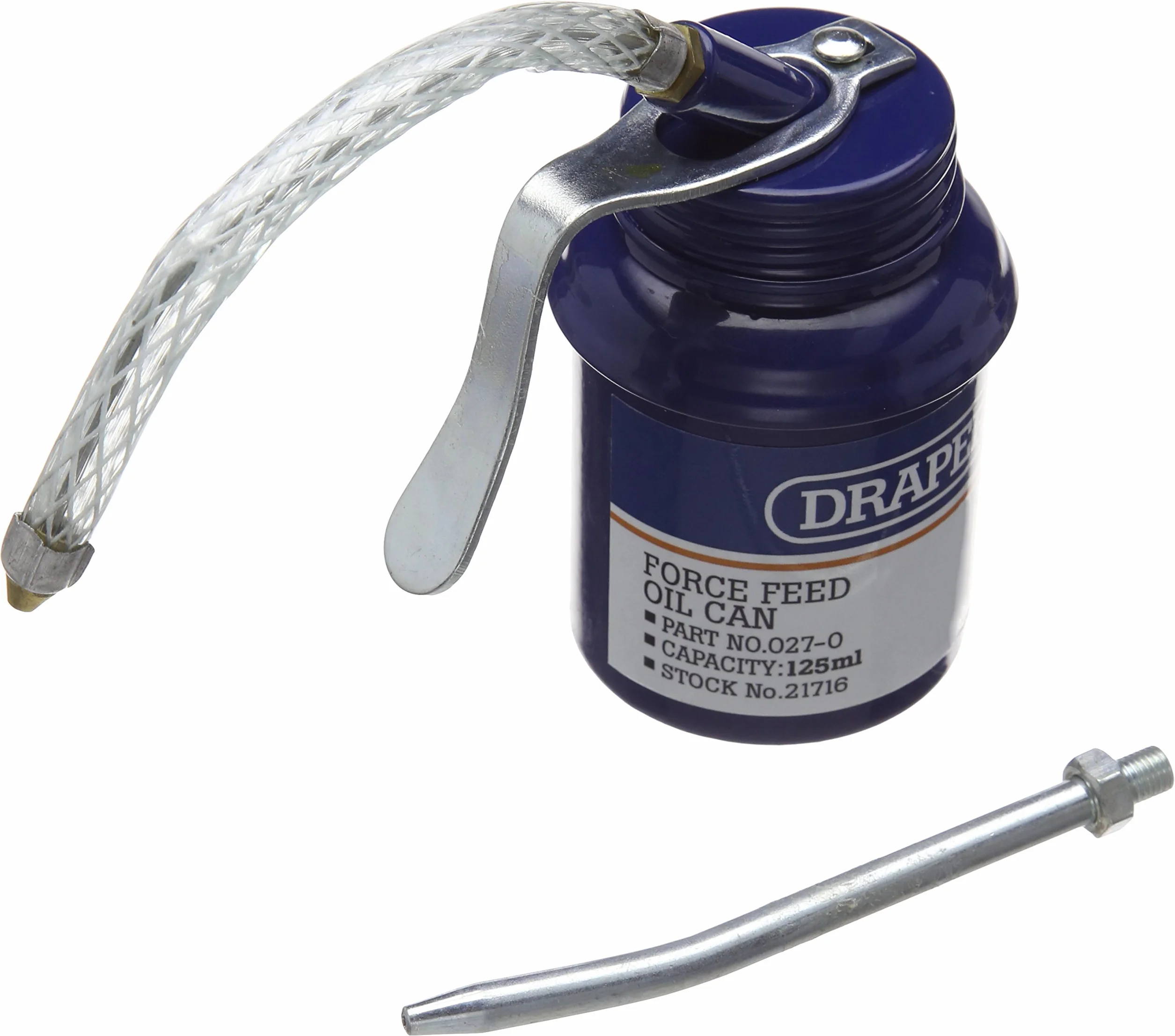 Draper 21716 125Ml Force Feed Oil Can