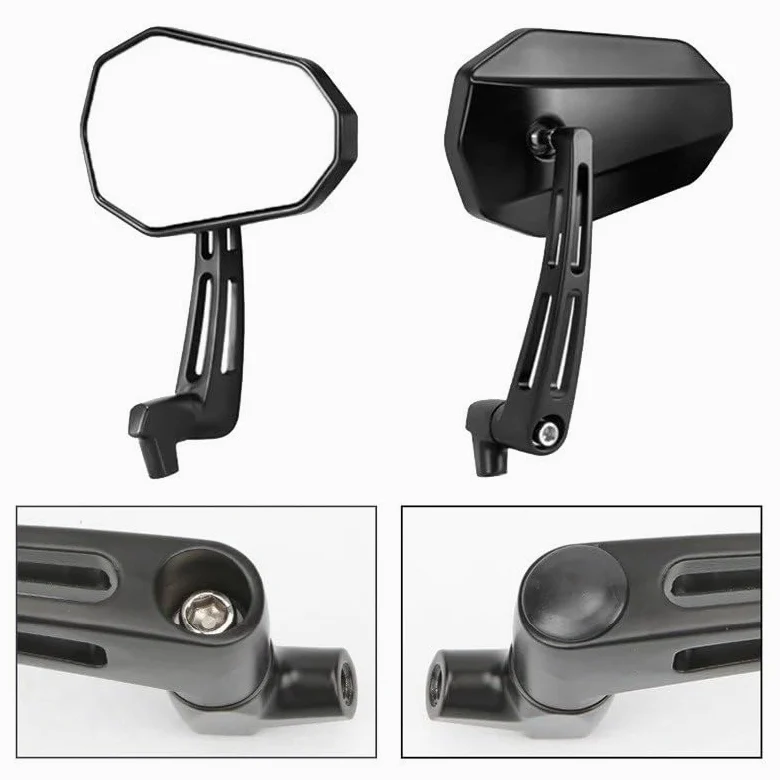 Retrovisor manillar scooter Espejos Retrovisores De Motocicleta Espejo Lateral Universal Compatible con KYMCO Para Downtown 350 G Dink 250 Para Xciting 400i Para Superdink CT350 Aluminio 8/10 Mm