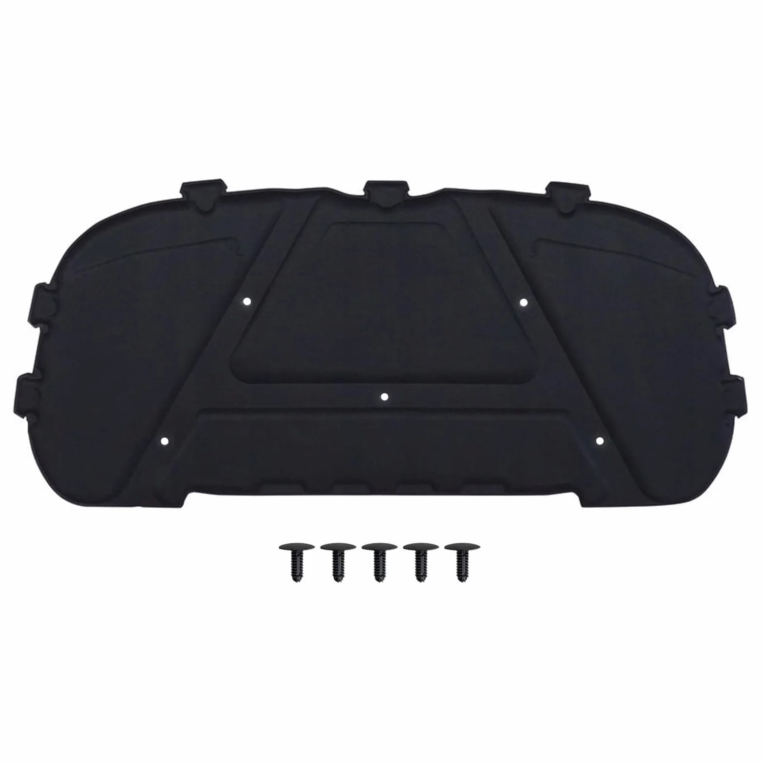 GEPCO Advanced Technology Alfombrilla aislante para capó con clips compatible con: BMW Serie 1 E81 E82 E87 E88