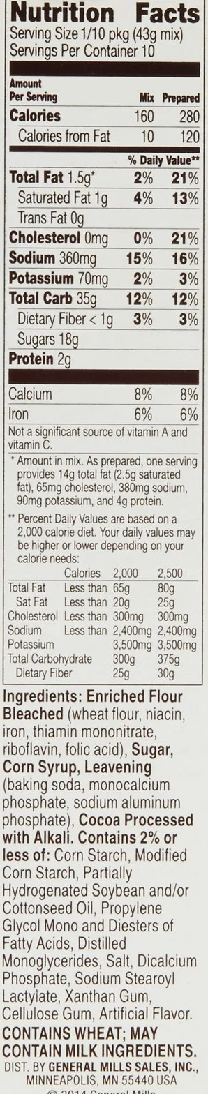 Betty Crocker Super Moist German Chocolate Cake Mix 15.25 oz